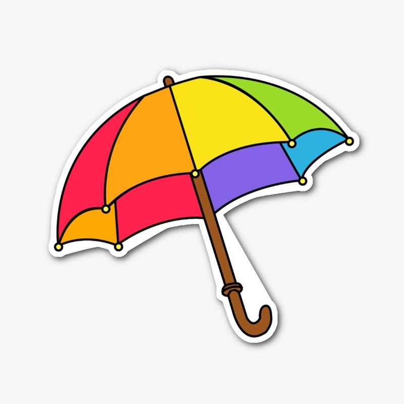 Gay Umbrella Sticker